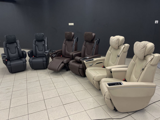 Mercedes V-Class / Vito W447 — комфортные капитанские сидения